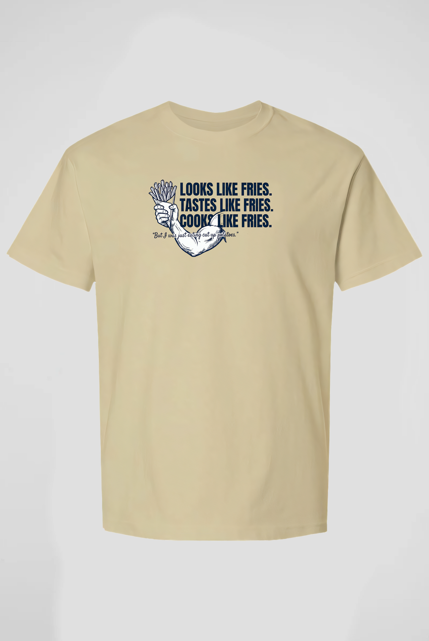 Men's Regular Tee | "The Crinkle Cut Logic"