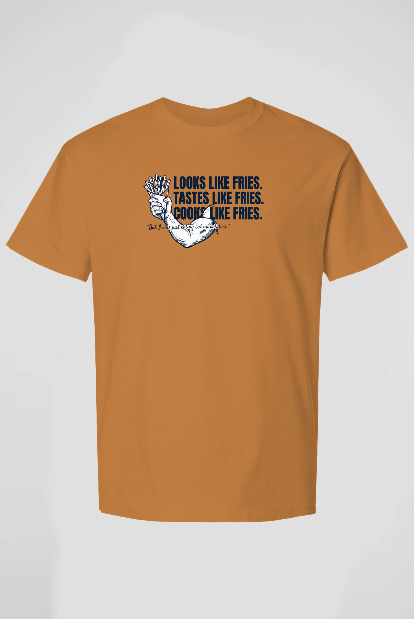 Men's Regular Tee | "The Crinkle Cut Logic"