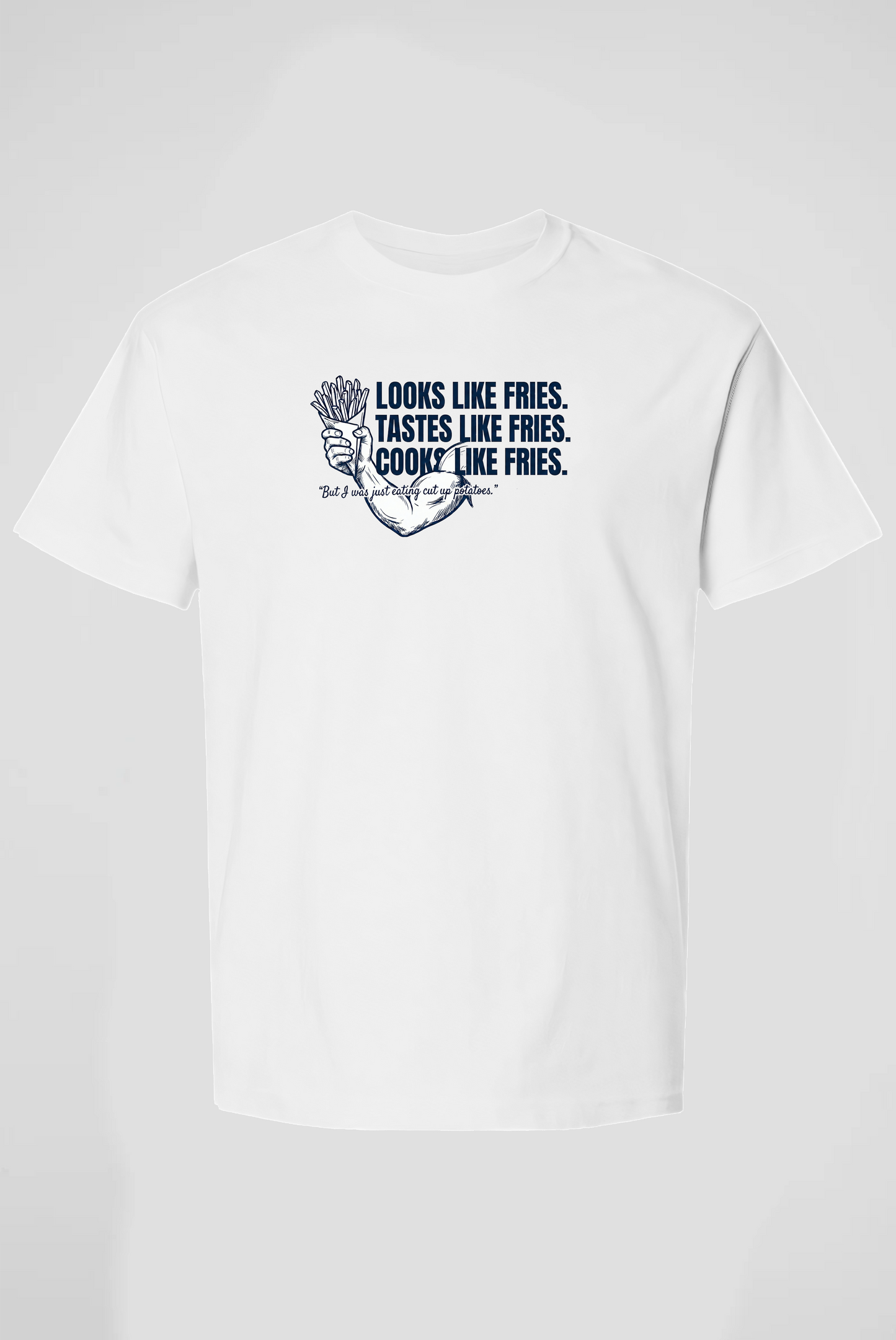 Men's Regular Tee | "The Crinkle Cut Logic"